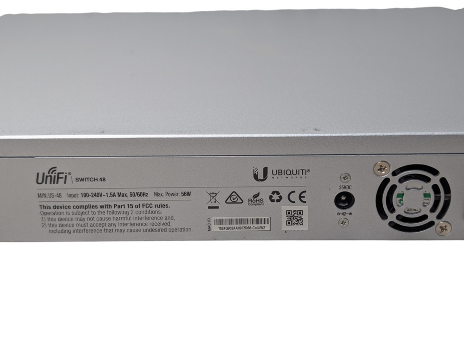 Ubiquiti UniFi Switch 48 Managed Gigabit Network Switch SFP+ Uplink