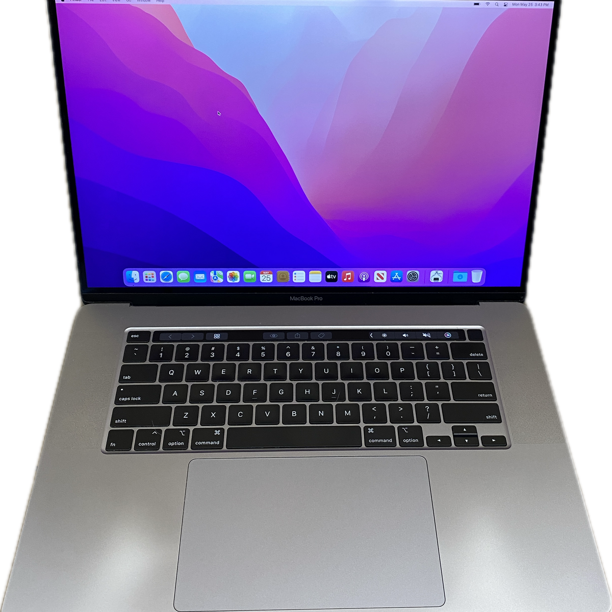 Apple MacBook Pro 16 2019 i7-9750H Radeon Pro 5300M GPU 16GB RAM