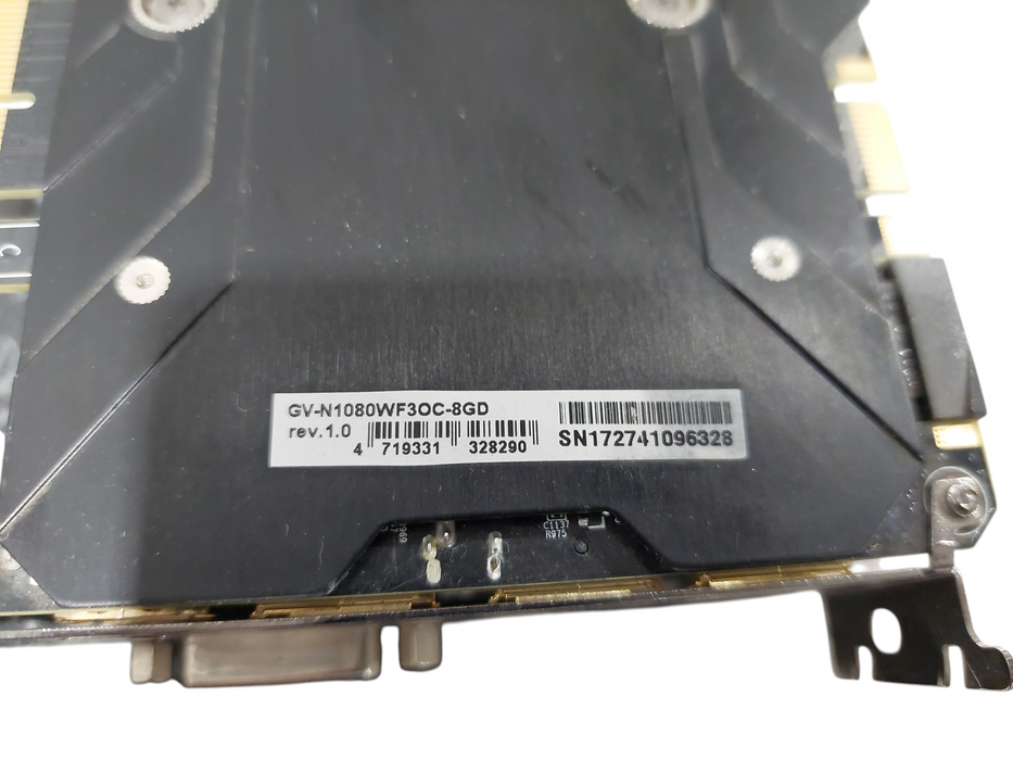 GigaByte GTX 1080 GeForce Windforce OC GDDR5 8GB GV-N1080WF33OC-8GD