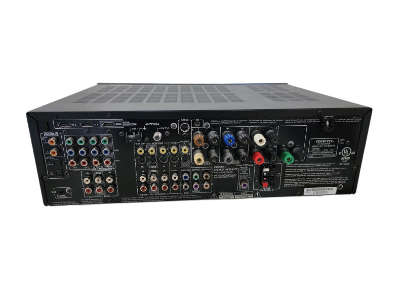 Onkyo TX-SR575 AM/FM Stereo 7.1-Channel XM   Receiver W/ HDMI | Read please