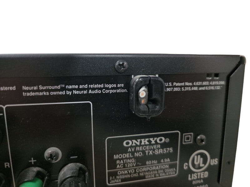 Onkyo TX-SR575 AM/FM Stereo 7.1-Channel XM   Receiver W/ HDMI | Read please