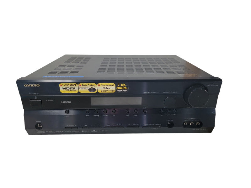 Onkyo TX-SR575 AM/FM Stereo 7.1-Channel XM   Receiver W/ HDMI | Read please
