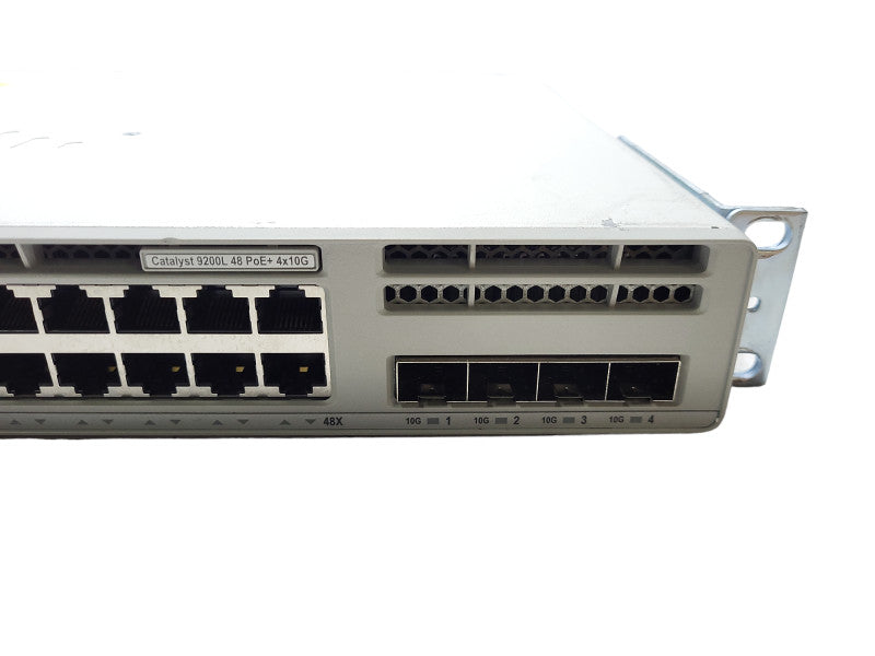 CISCO Catalyst C9200L-48P-4X-E PoE+ Switch 48p 4x10G Uplink 1x PSU $