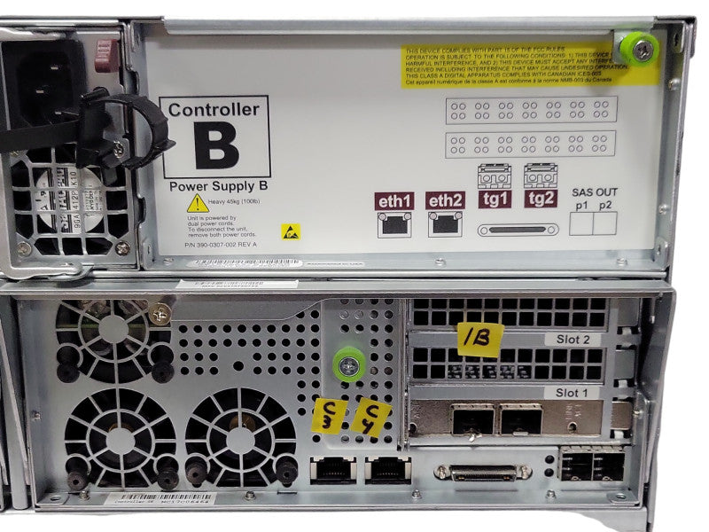 Nimble Storage C1K-2P-21T-D 24-Bay Storage 2x Controller, 10GbE ISCSI 2x PSU _