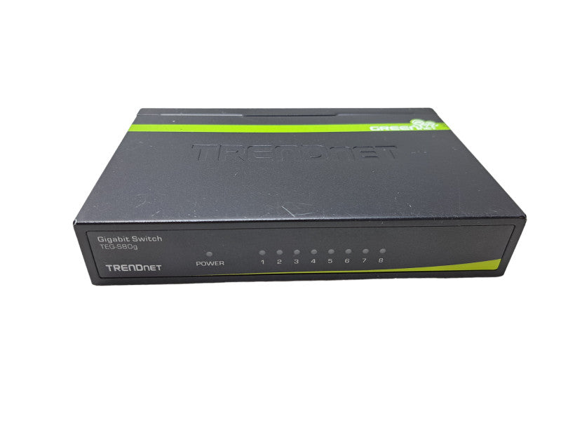 TRENDnet GREENnet TEG-S80G 8-Port Unmanaged Gigabit Ethernet Switch