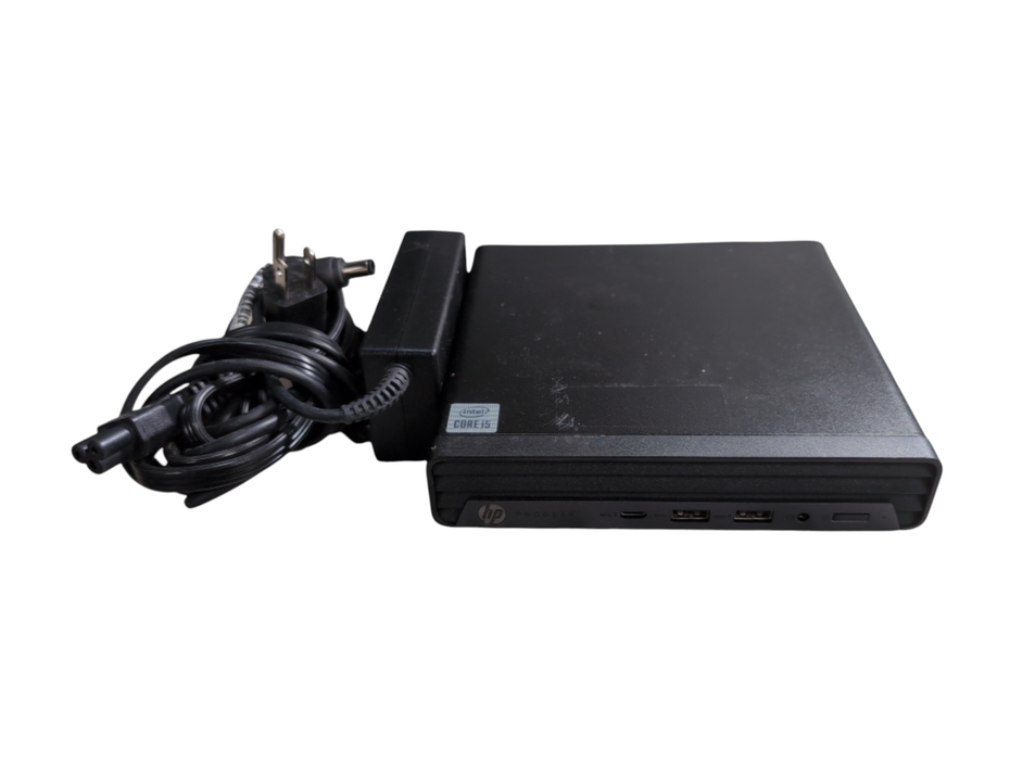 HP Prodesk 400 G6 Desktop Mini PC, i5-10500T 2.30GHz, 16GB DDR4, 256GB NVMe, PSU