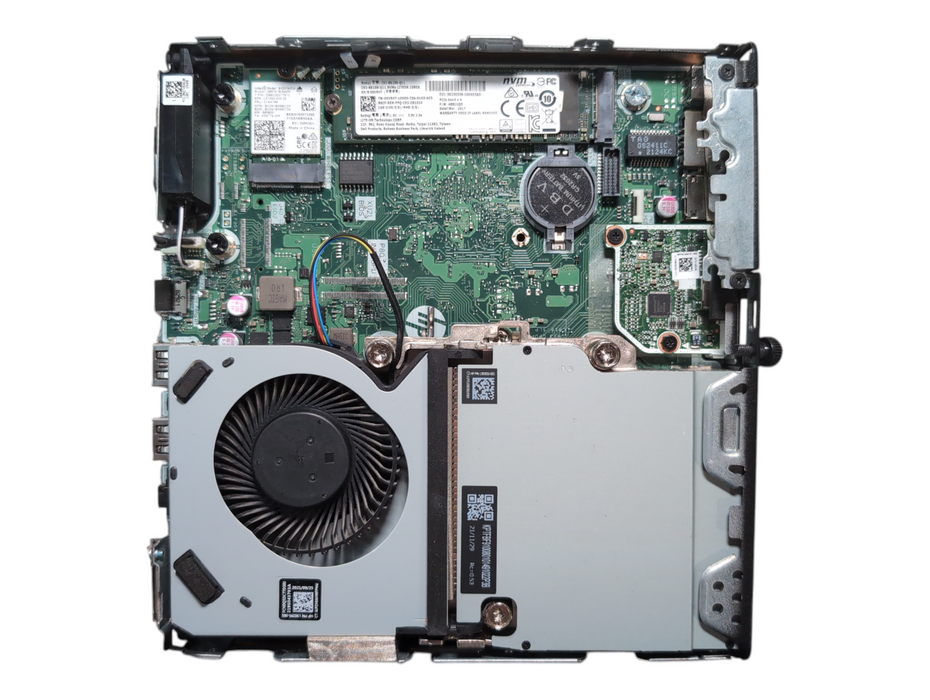 HP Prodesk 400 G6 Desktop Mini PC, i5-10500T 2.30GHz, 16GB DDR4, 256GB NVMe, PSU