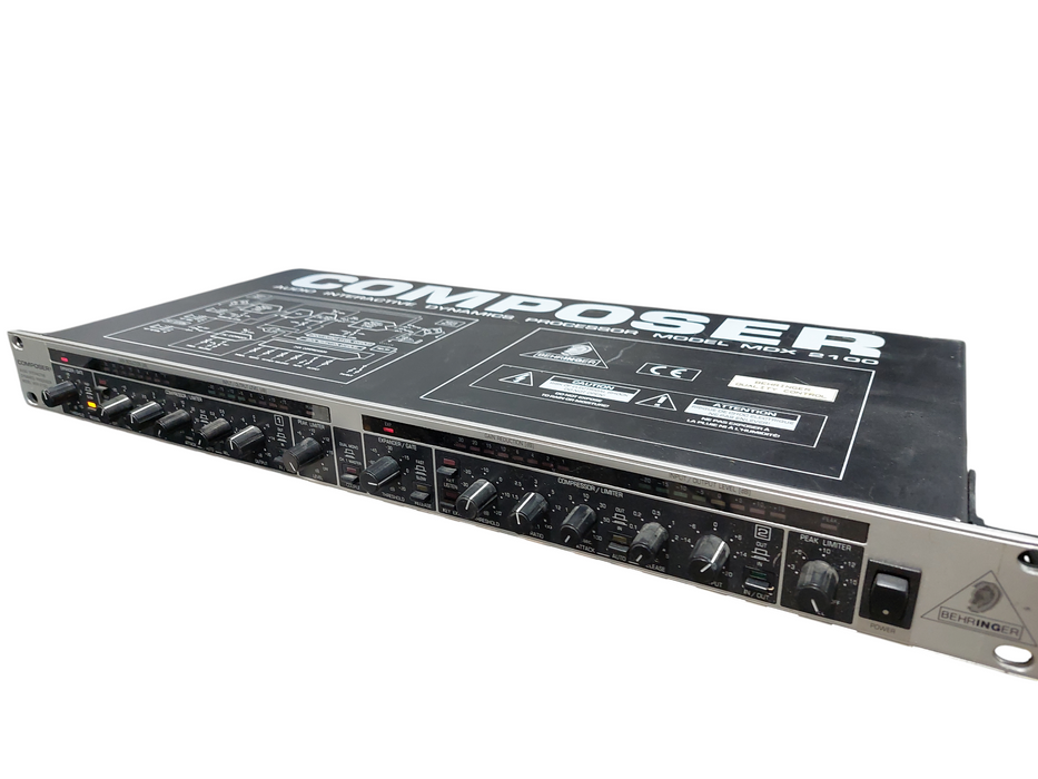 Behringer Composer Audio Interactive Dynamics Processor Model: MDX-2100