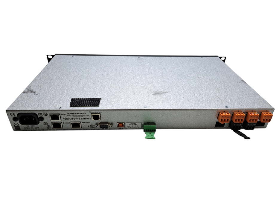 Biamp Tesira Forte AVB VT4 Digital Audio Processor