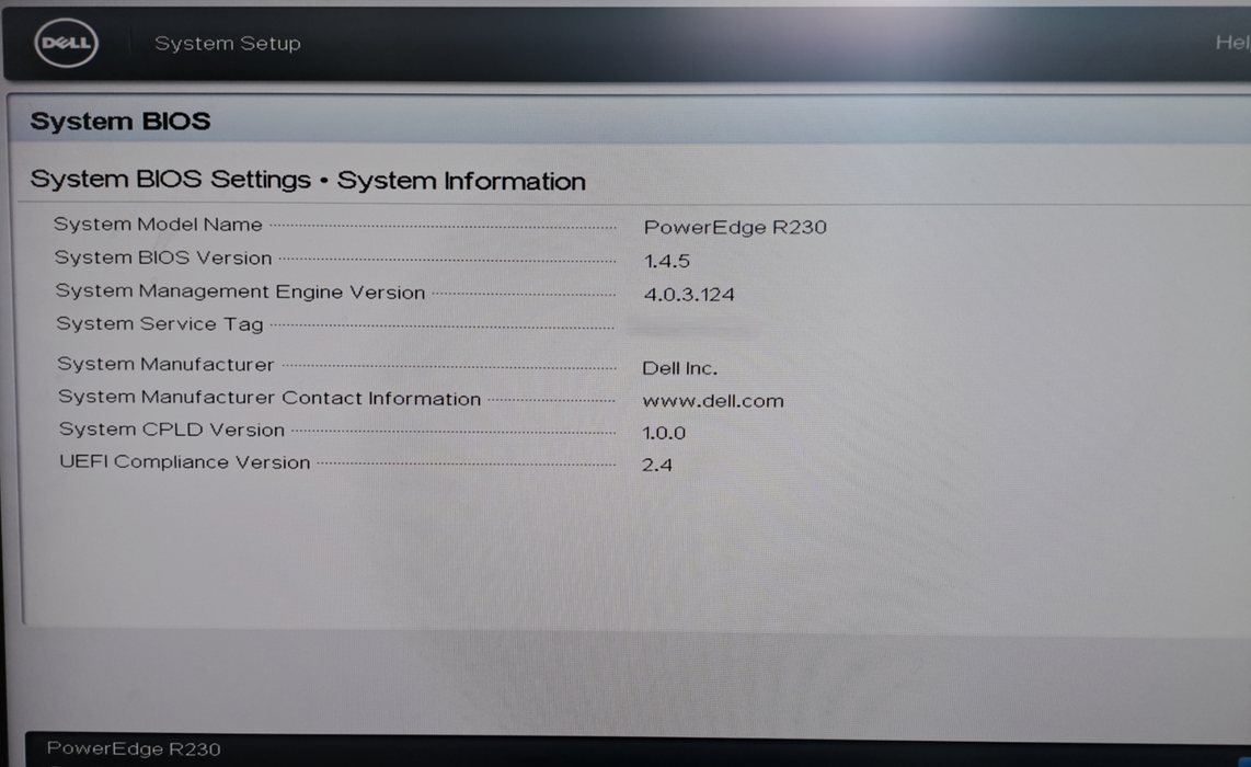 Dell PowerEdge R230 | Xeon E3-1240 V5 | 16GB DDR4 | H330 | 250W PSU