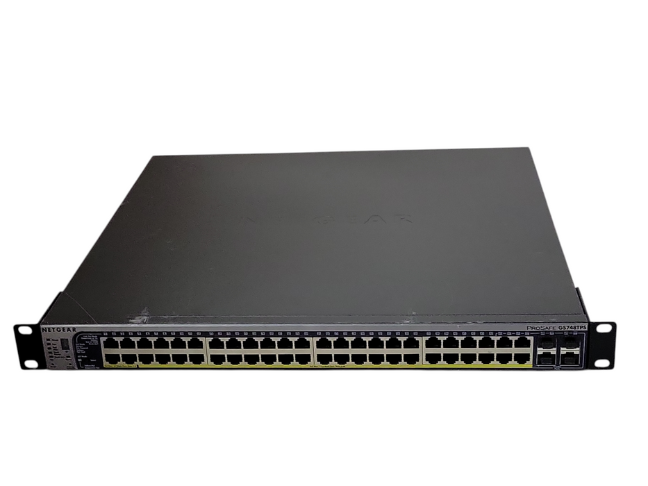 NetGear proSafe 48 Port Gigabit Stackable Smart Switch with 48 PoE Port GS748TPS