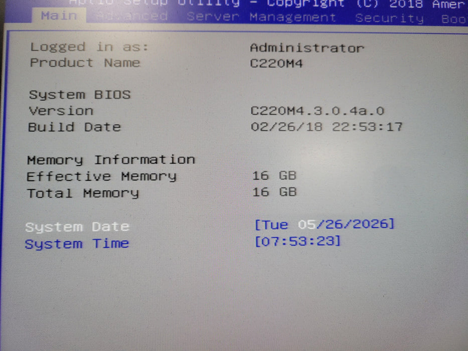 Cisco UCS C220 M4 8x 2.5" | 2x Xeon E5-2620 v4 CPU, 32GB DDR4, 12G RAID, 2x 770W