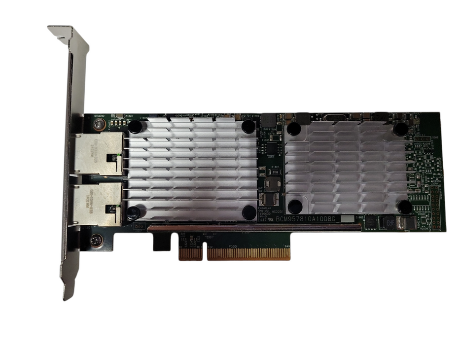 HP 530T Ethernet 10GbE Dual Port RJ45 Network Adapter High Profile 657128-001