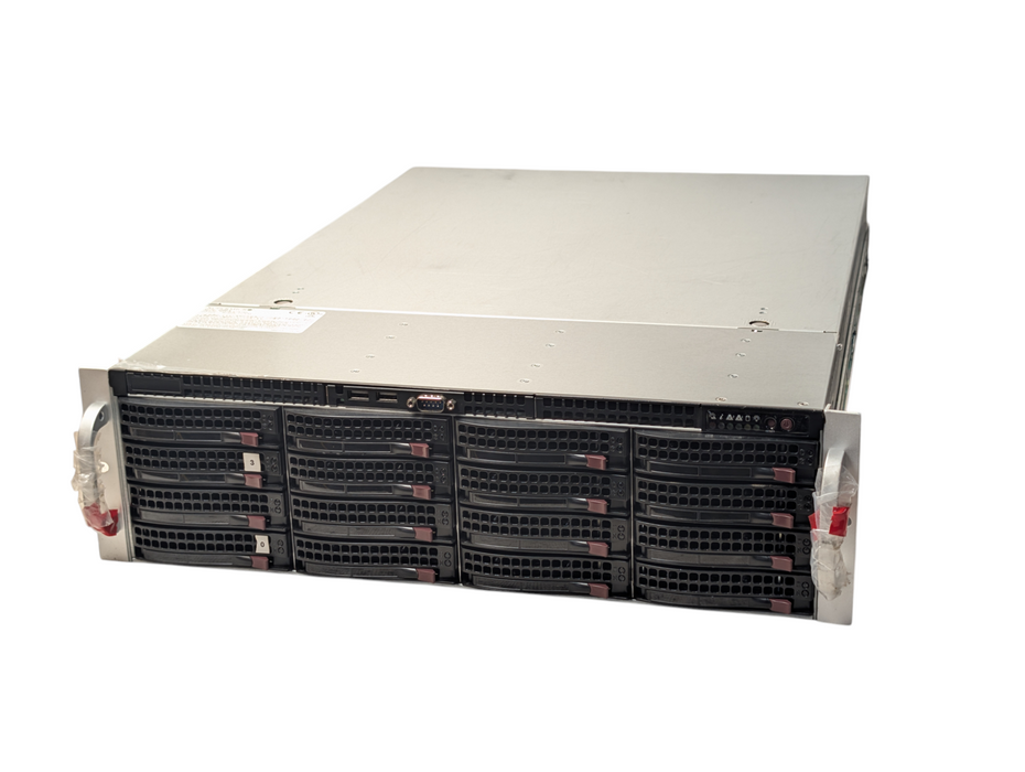 Custom Storage Serv Supermicro CSE-836 X9DRi-LN4+ ARC-1883IX-16 RAID Controller