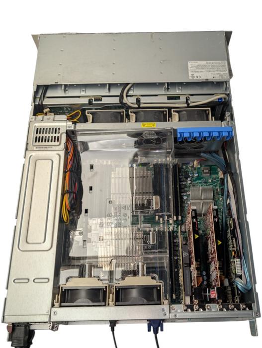 Custom Storage Serv Supermicro CSE-836 X9DRi-LN4+ ARC-1883IX-16 RAID Controller