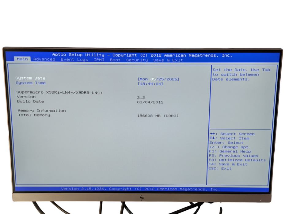 Custom Storage Serv Supermicro CSE-836 X9DRi-LN4+ ARC-1883IX-16 RAID Controller