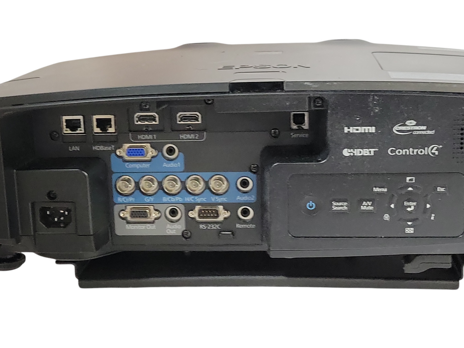 Epson PowerLite 5535U WUXGA 3LCD Projector 242 Lamp Hrs, No Remote