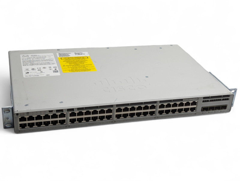 Cisco C9200L-48P-4X-E 48 port gigabit PoE+ Switch with 4x 10G SFP uplinks -