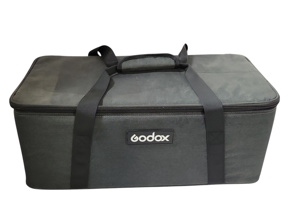 Godox VL200 LED Video Light with VLC200, Case, and remote, READ