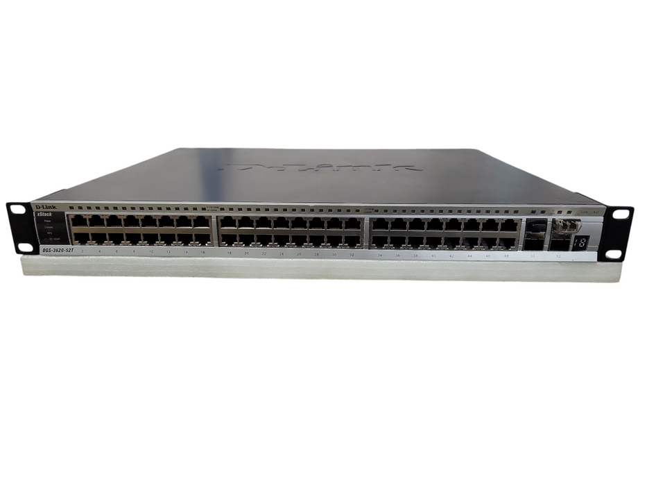 D-Link 52-Port xStack L3 Managed Stackable Gigabit Switch DGS-3620-52T