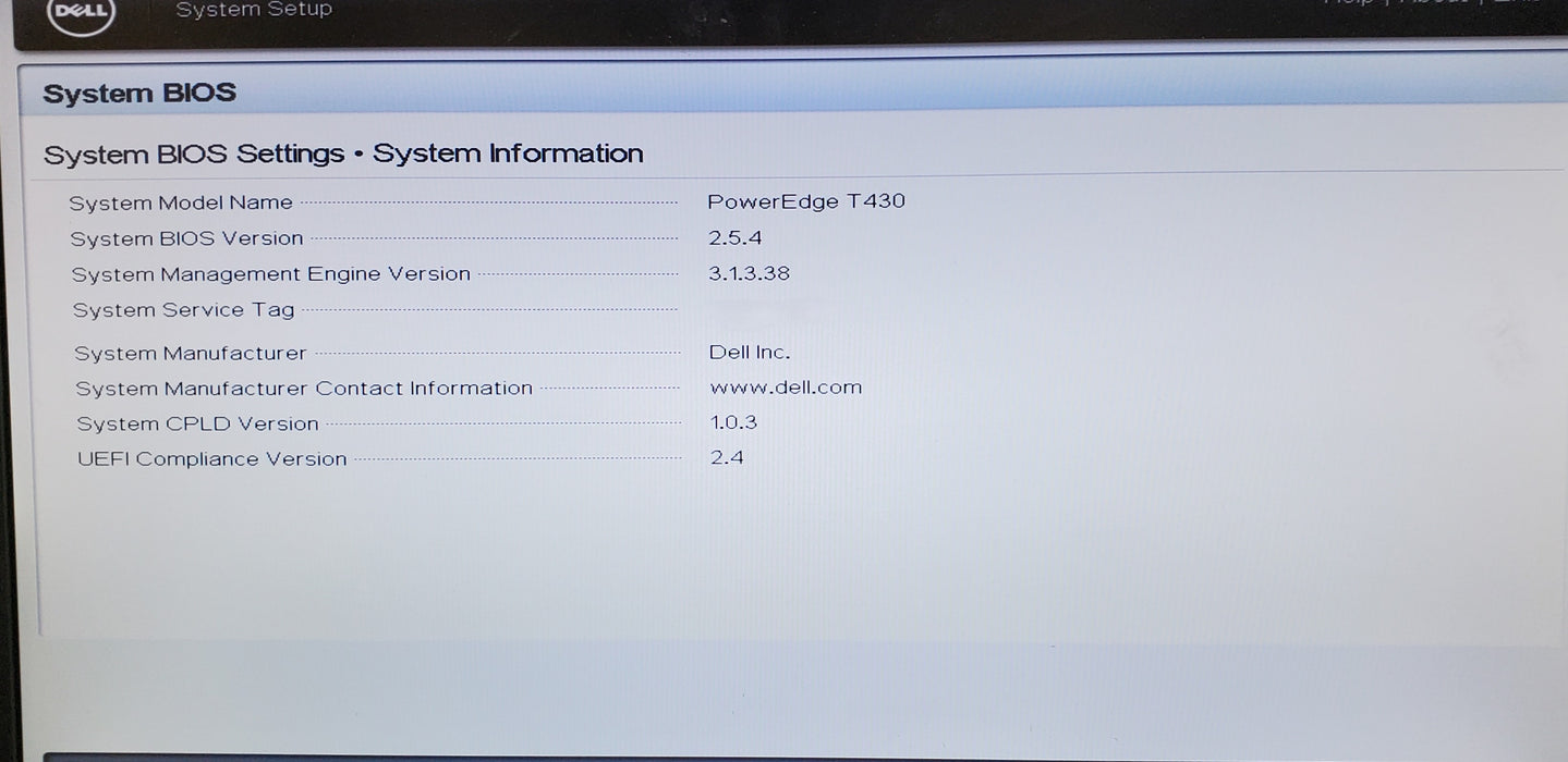 Dell PowerEdge T430 - Xeon E5-2620 v4, 16GB DDR4, H330 - No HDD