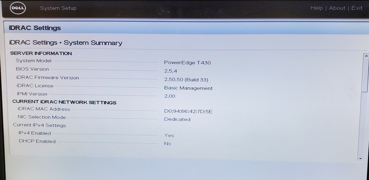 Dell PowerEdge T430 - Xeon E5-2620 v4, 16GB DDR4, H330 - No HDD