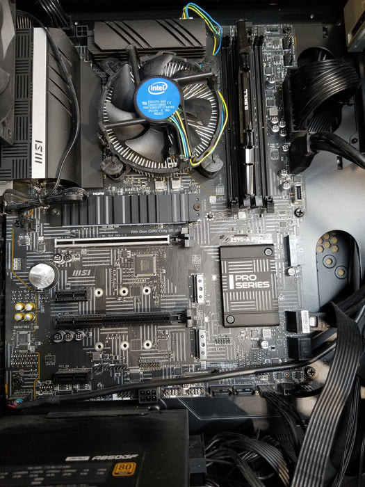 Custom Pc w/ Msi Z590-A Core i7-10700 16GB RAM No HDD 1660 GTX