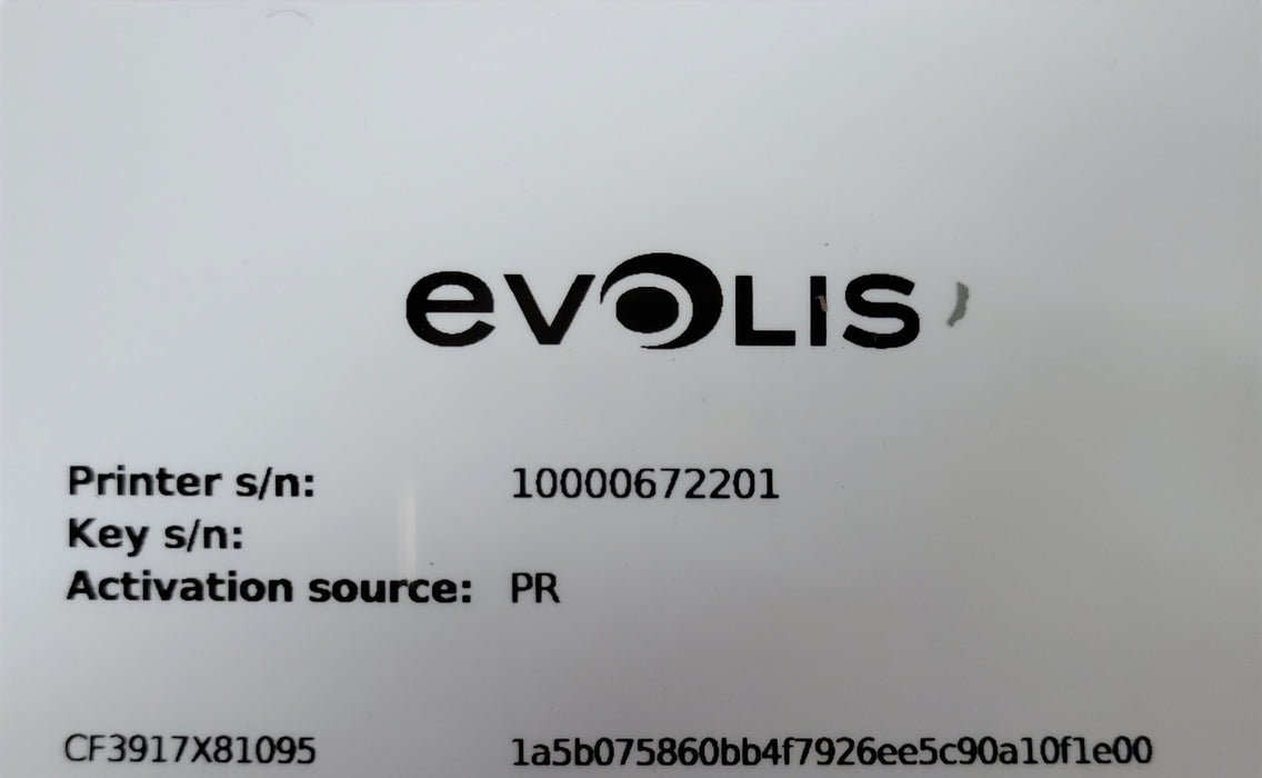 Evolis Primacy Expert ID Card Thermal Printer PM1H0000RS