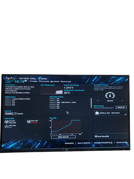 CUSTOM TUF B450M PLUS GAMING AMD RYZEN 3 3300X 8GB GTX 970 4GB