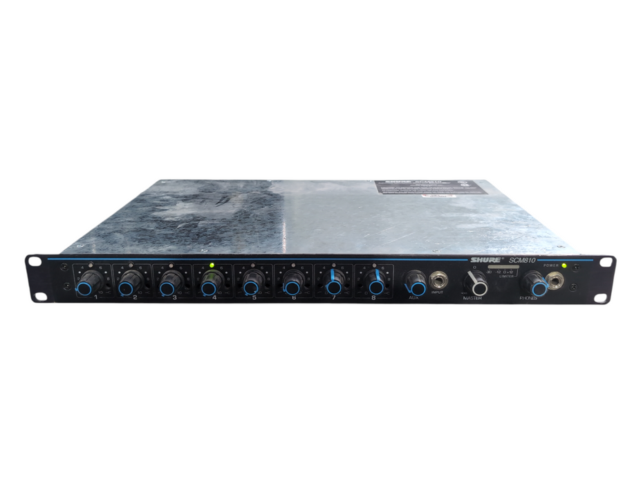 Shure SCM810 8-Channel Automatic Microphone Mixer