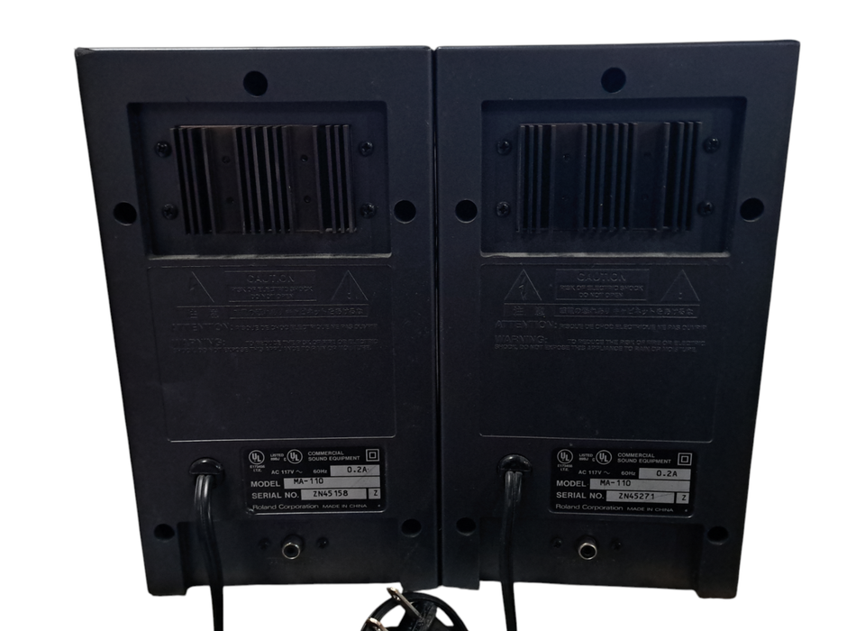 Roland MA-110 Micro Monitor Speaker Pair READ