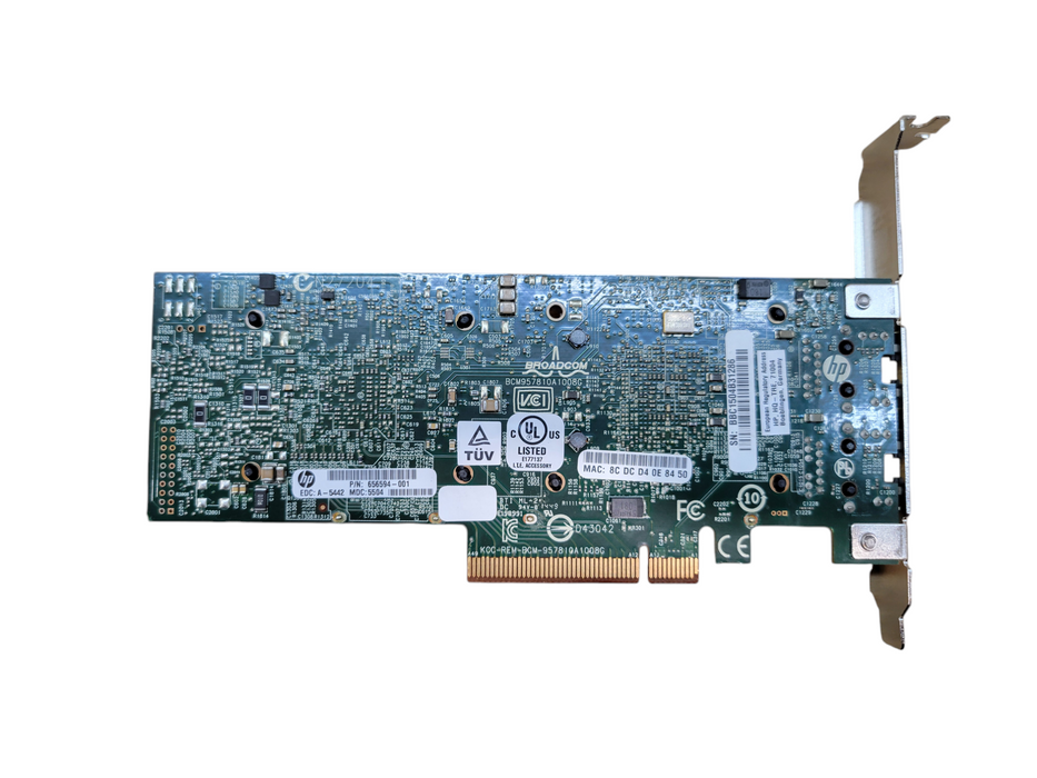 HP 530T Ethernet 10Gb 2-Port Adapter 656594-001 657128-001