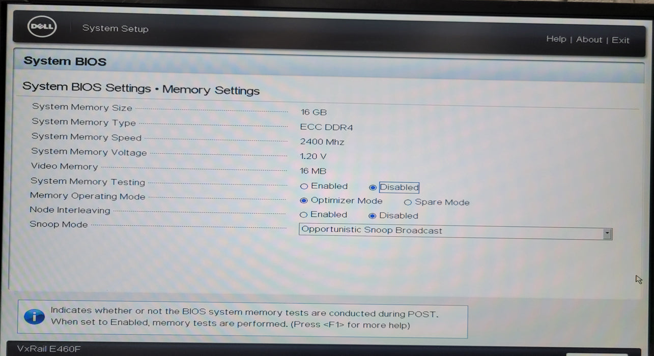 Dell EMC VxRail E460F | Xeon E5-2698 v4 @ 2.20GHz 16GB DDR4 | NO HDD