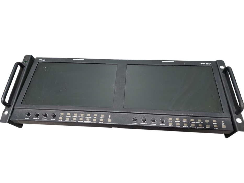 TV Logic Model: PR-902A Dual 9" LCD Multi Channel Rack Mount Monitor