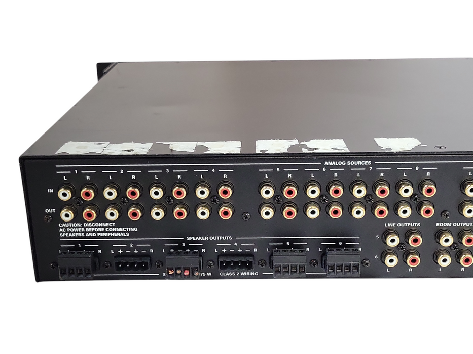 Crestron C2N-AMP-6X100 6 Room audio System 6506963, No Remote