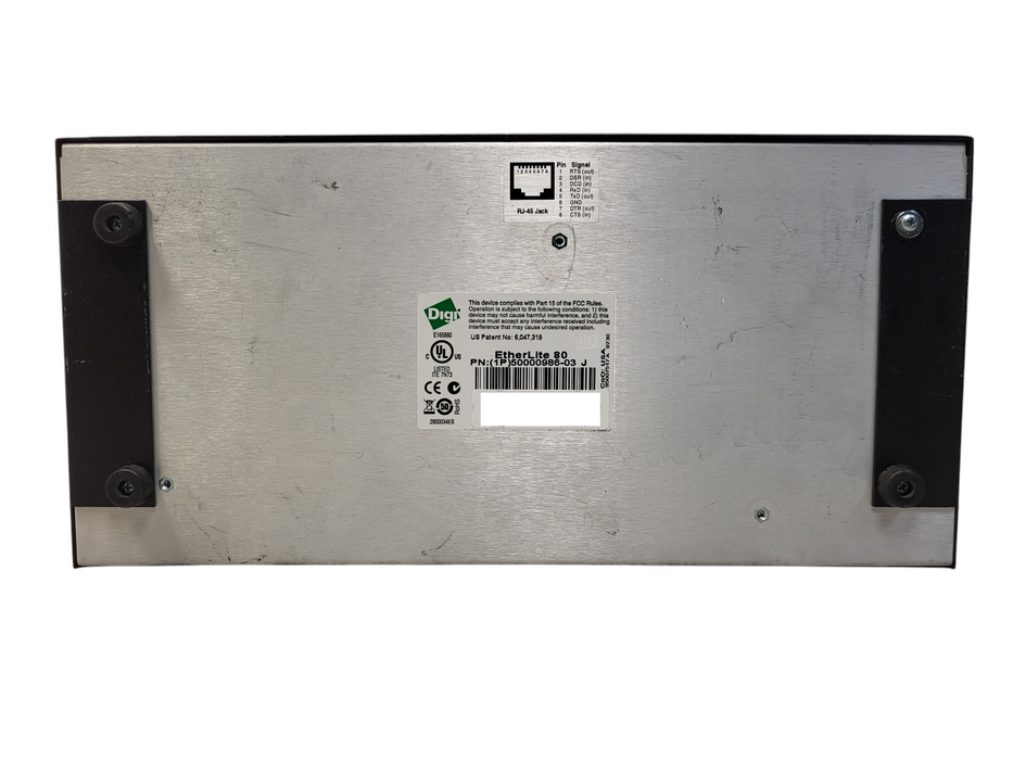 Digi Etherlite 8 EtherLite 80 EL80 EL-80 8 Port RJ-45 No AC