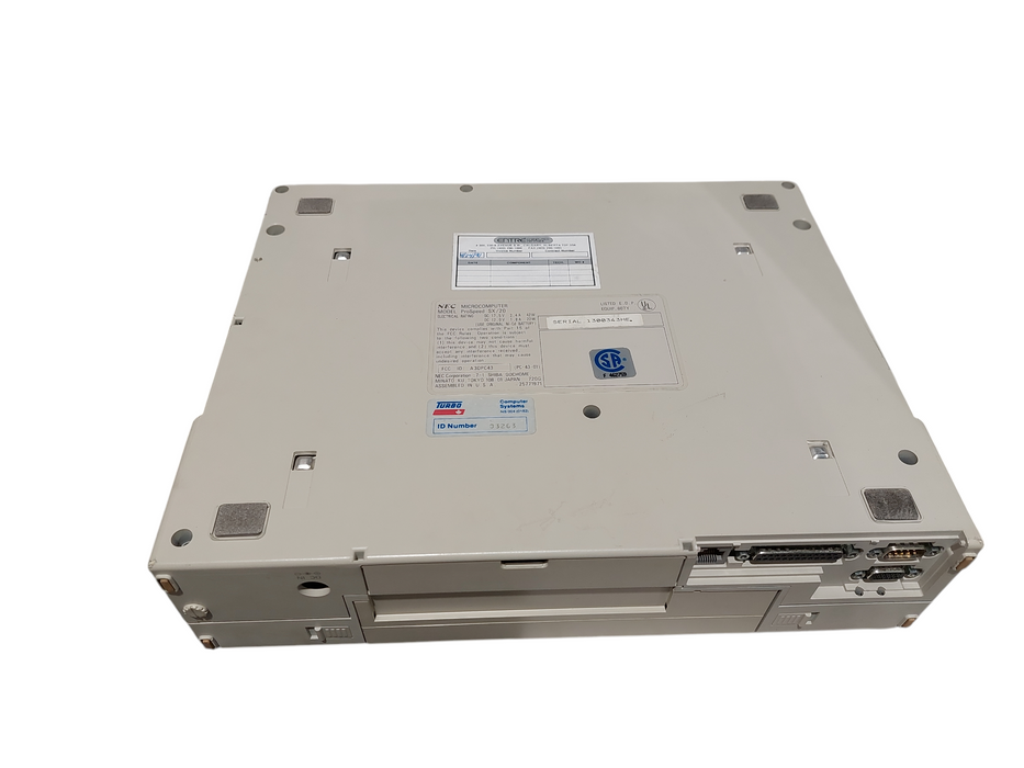 NEC Vintage Laptop ProSpeed SX / 20