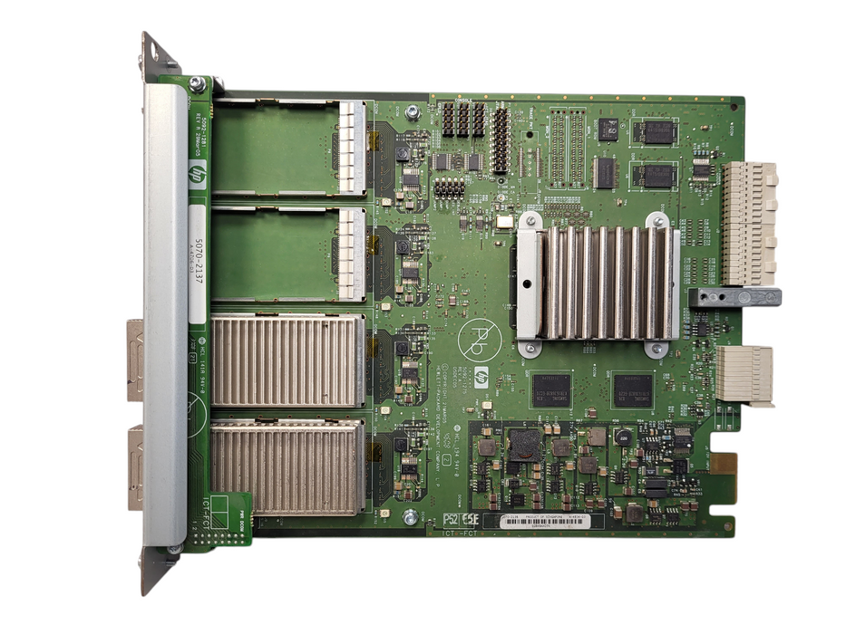 HP ProCurve 4-port 10GbE ZL Module J8707A w/ 2x J8436A PROCURVE 10GBE X2-SC SR