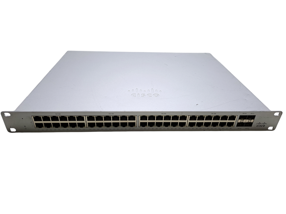 Cisco Meraki MS120-48LP-HW | 48-Port Gigabit PoE Cloud Managed Switch UNCLAIMED