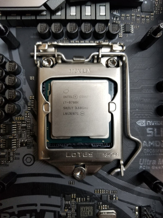 AsRock Z390 Taichi Motherboard w/ Intel i7-9700K 16GB RAM No HDD