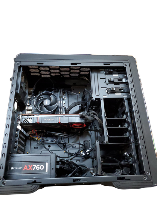 Custom PC AMD RYZEN 5 2600 6 core 16GB RAM R9 290X