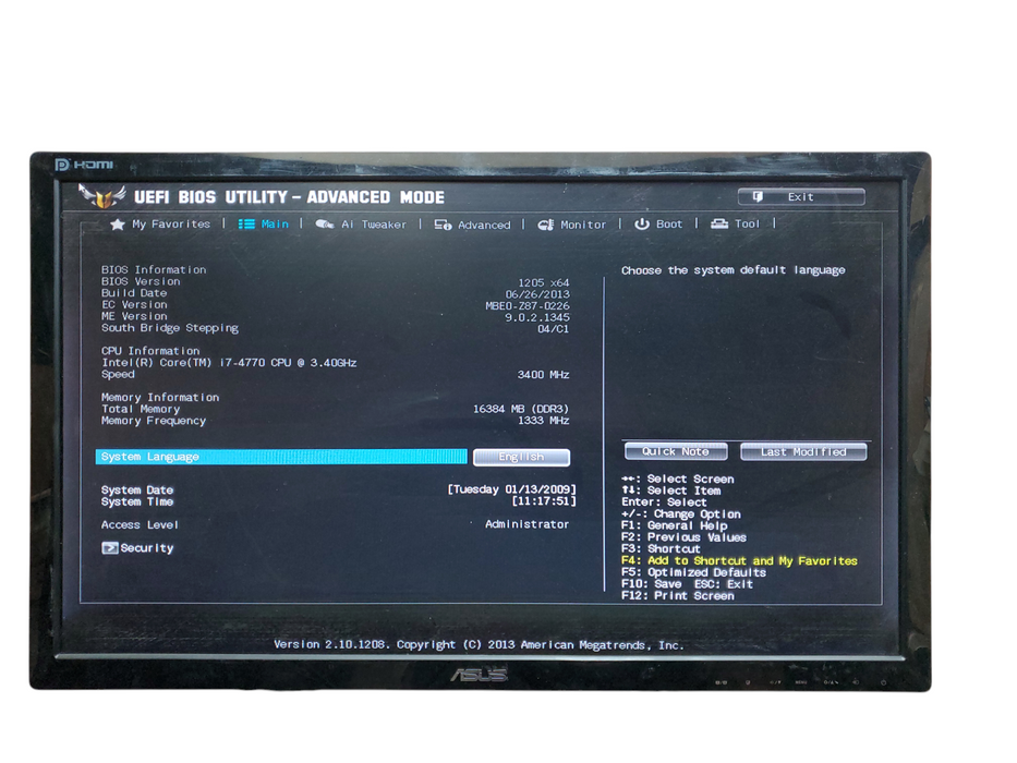 Custom Tower PC, i7-4770, 16GB DDR3, Asus Sabertooth Z87, No HDD, No OS