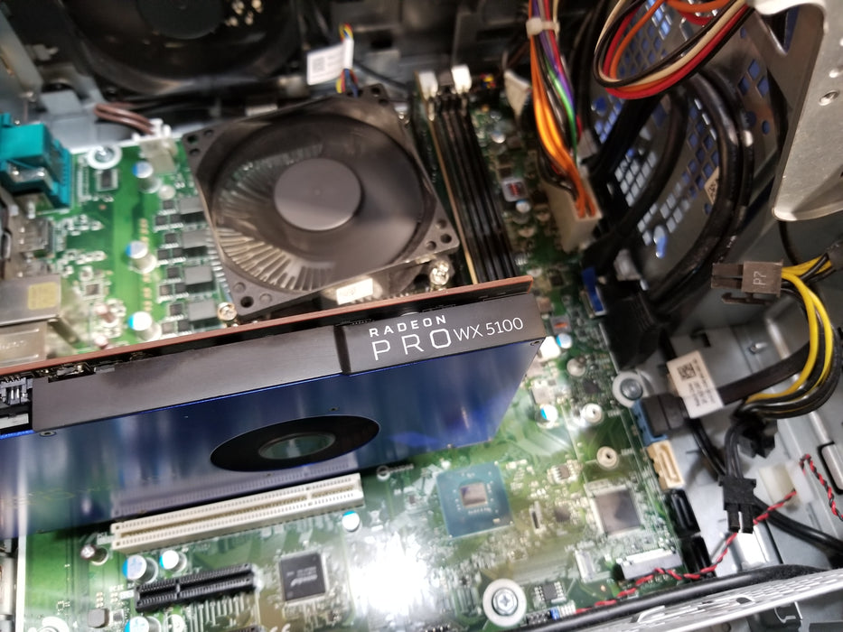 Dell Precision 3630 Tower, Xeon E-2174G CPU 8GB RAM No HDD WX5100