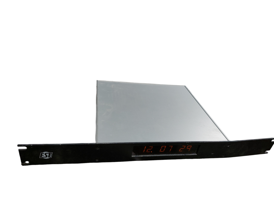 ESE TimeCode Reader Display Rack Mountable PN: ES-161U -Black / P