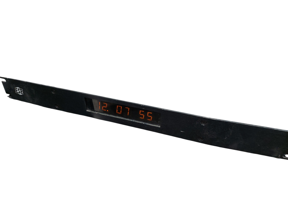 ESE TimeCode Reader Display Rack Mountable PN: ES-161U -Black / P