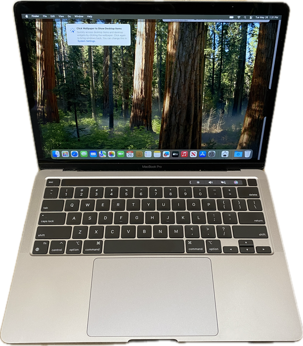 Apple MacBook Pro 13" M1 2020 Touch Bar 16GB RAM 512GB SSD No Power Adapter