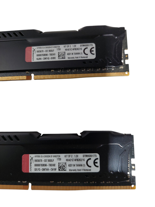Kingston Hyper X Fury Ram DDR4 HX421C14FB2K/16 Kit of 2 16GB