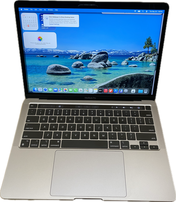 Apple MacBook Pro 13" M1 2020 Touch Bar 16GB RAM 512GB SSD No Power Adapter