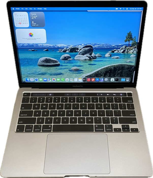 Apple MacBook Pro 13" 2020 i7-1068NG7 16GB RAM 512GB SSD No Power Adapter READ