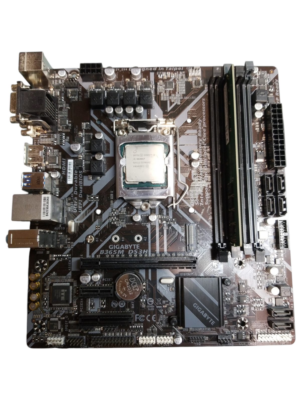 Gigabyte B365M-DS3H w/ i5-9600KF 8GB RAM — retail.era